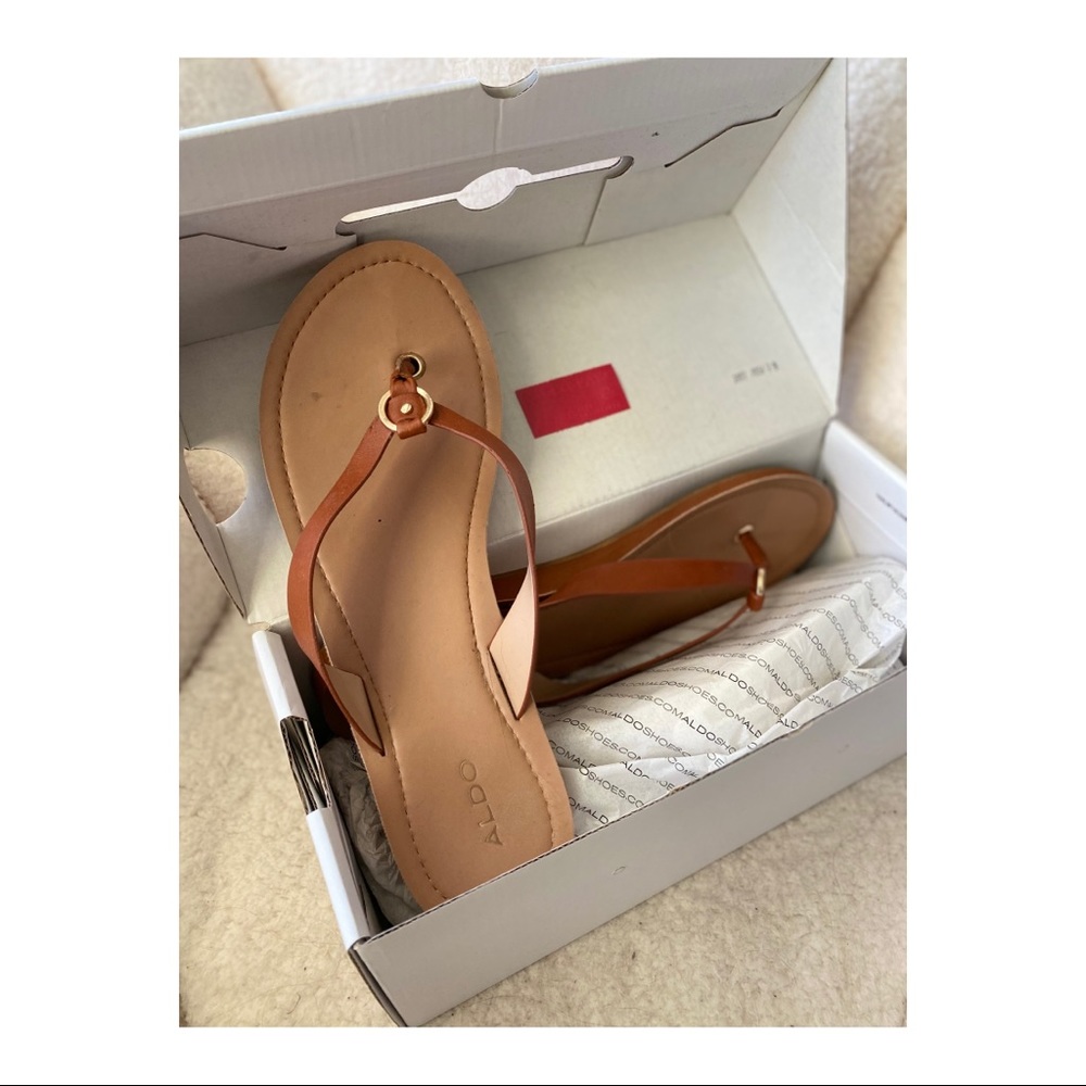 Aldo thong sandals
